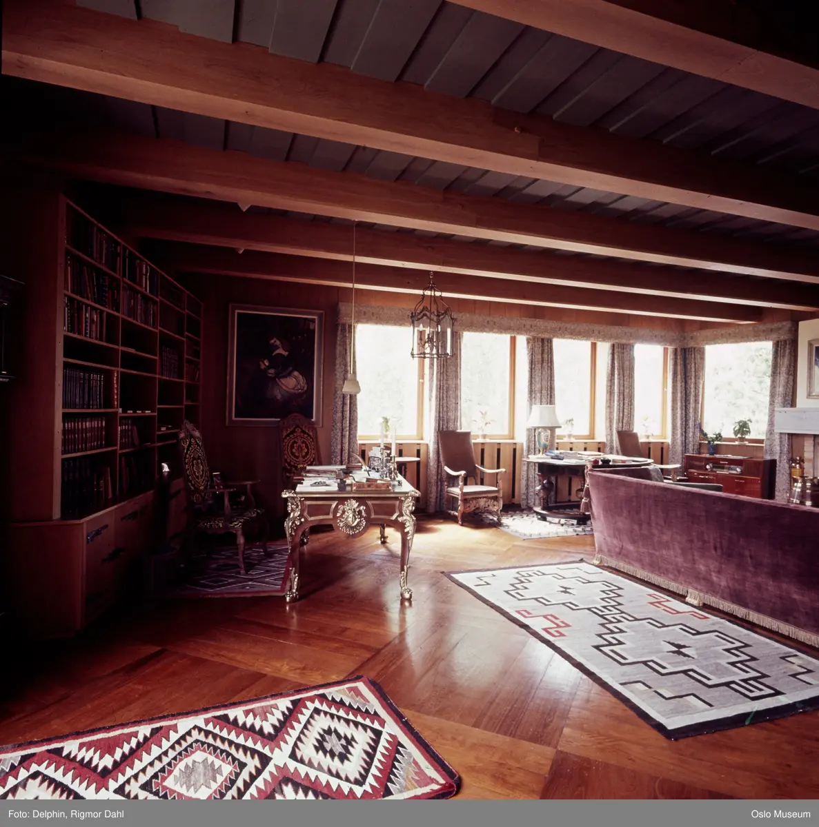 Villa Ringiåsen, interiør, stue