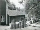 Västerås, Kyrkbacken, kv. Gabriel.
Gångbana ned till Svartån. C:a 1940-tal.