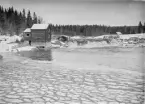 Björna socken.
Björnsjö: Gideälven, Björnafallet.
Foto oktober 1916.
Fotograf: W. Wångström, Ö-vik
No. 48 i 