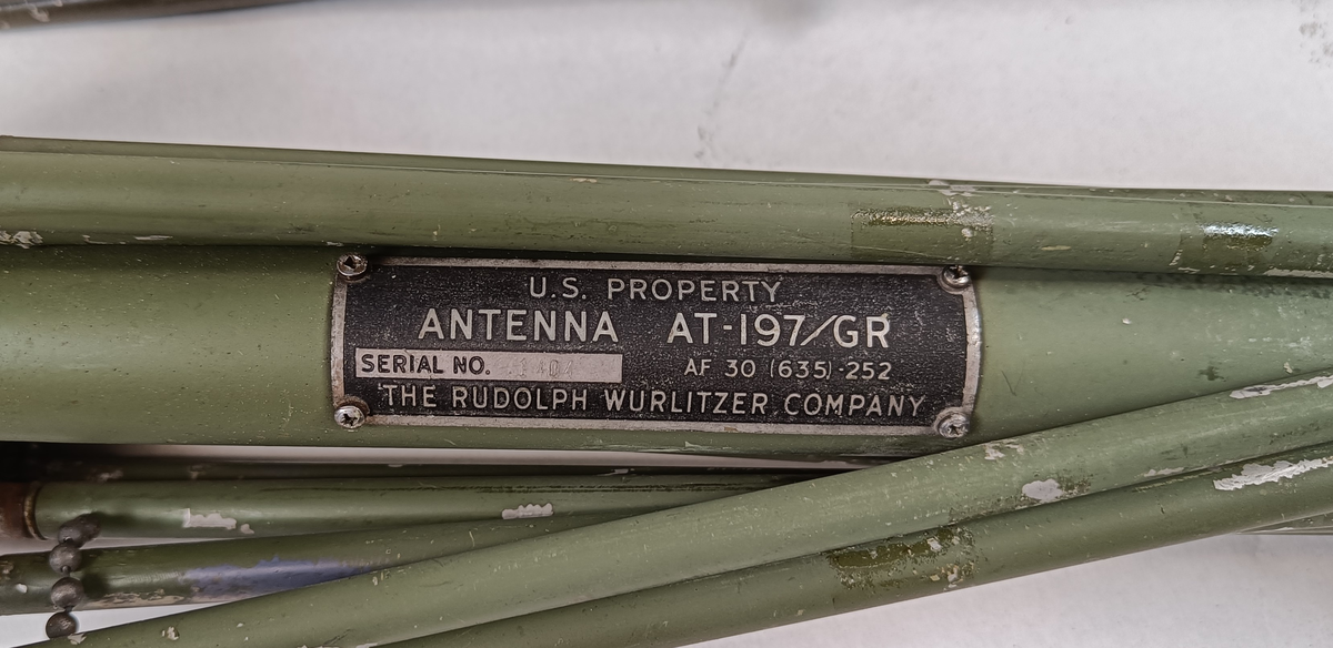 Del av UHF antenne system
