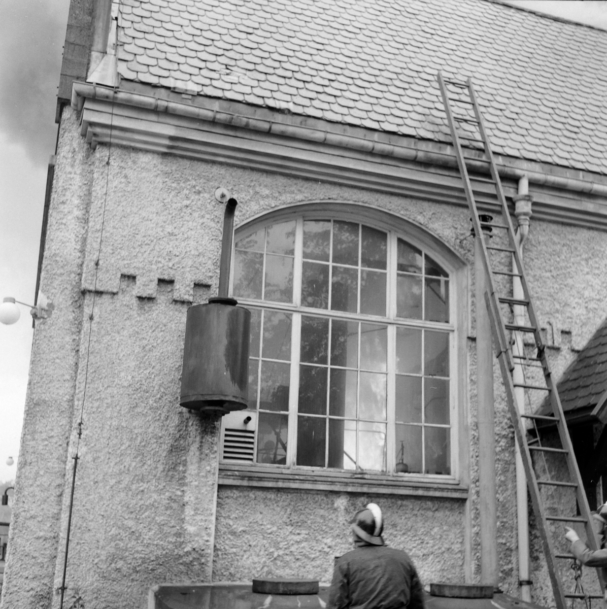 Storbrann i varmekraftlaboratoriet til NTH