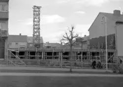 Bygging av KBBL/Boligbyggelaget sine lokale i Langveien 16 i