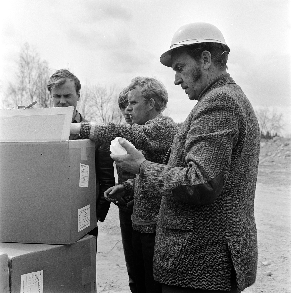 Oväntat bygghinder i Tierp, Uppland 1970