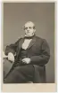 Porträtt på Claes, Bror, Georg Westring, Hovrättsråd. Jönköping. Född 16 maj år 1821 och död 25 februari år 1888. Fader till presidenten i Svea Hovrätt Hjalmar Westring.