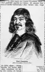 Porträtt av René Descartes.