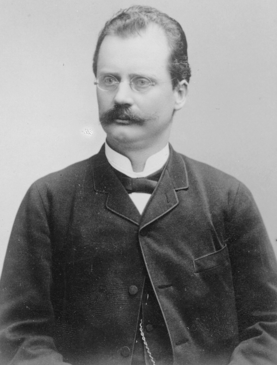 Porträtt av ingenjör de Laval, Carl Gustaf Patrik.
