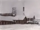 Cellulosafabriken i Hjerpen, exteriör.