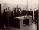 Sundsvall telefonstation. År 1930. Gruppfoto.