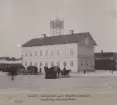 Luleå Telegraf- och telefonstn. omk. År 1900. Exteriör.