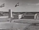 Sundsvalls Radiostation 1949. Exteriör.