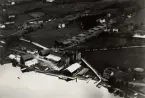 Flygfotografi över Hernö Bryggeri Aktiebolag.