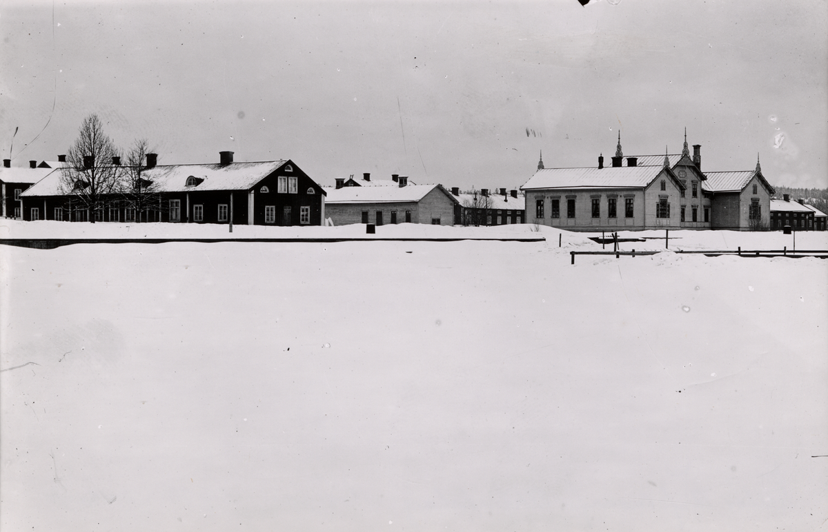 Wifsta Varfs AB i Timrå. Brukssamhället, 1898.