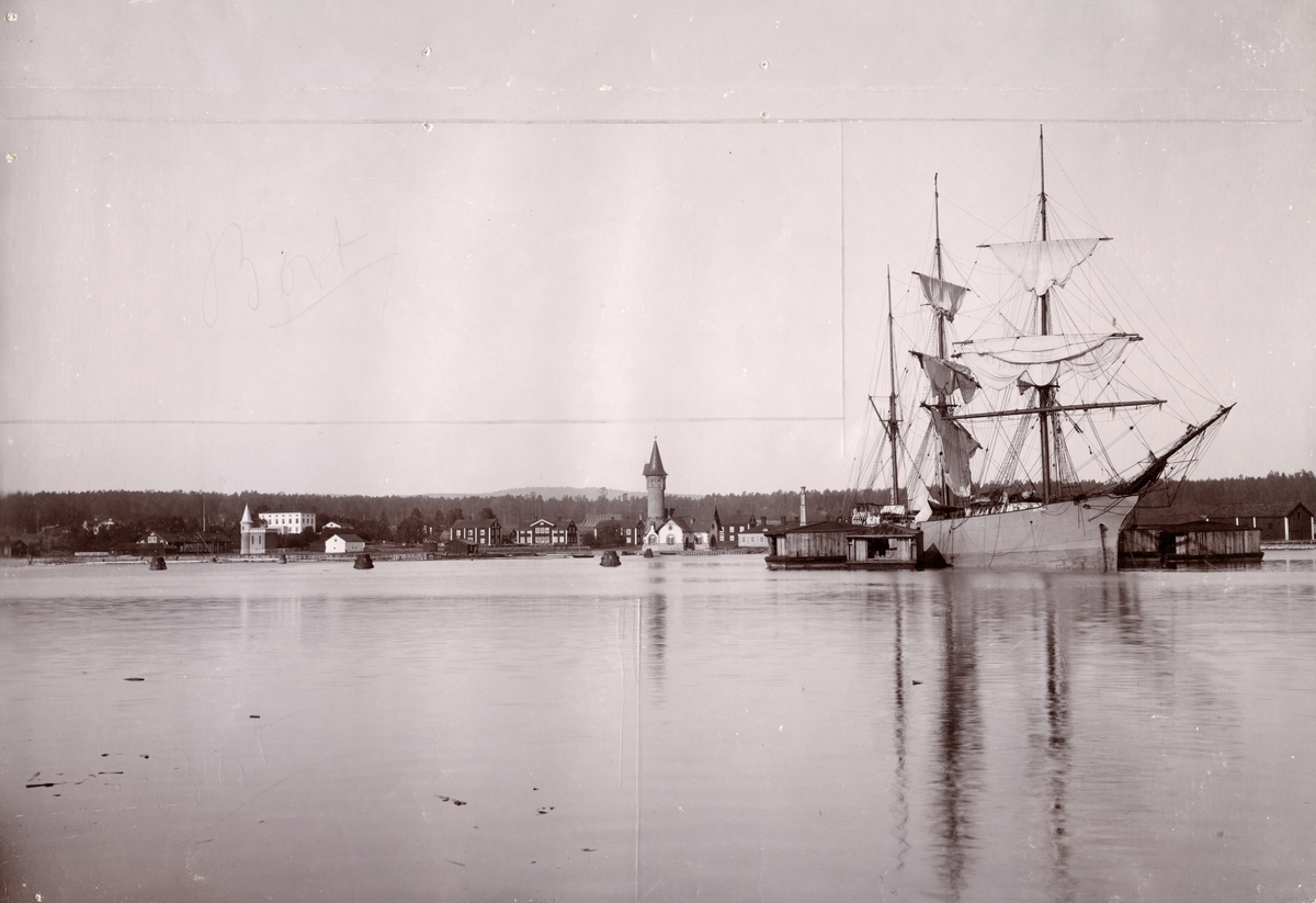 Wifsta Varfs sågverk i Timrå 1898.