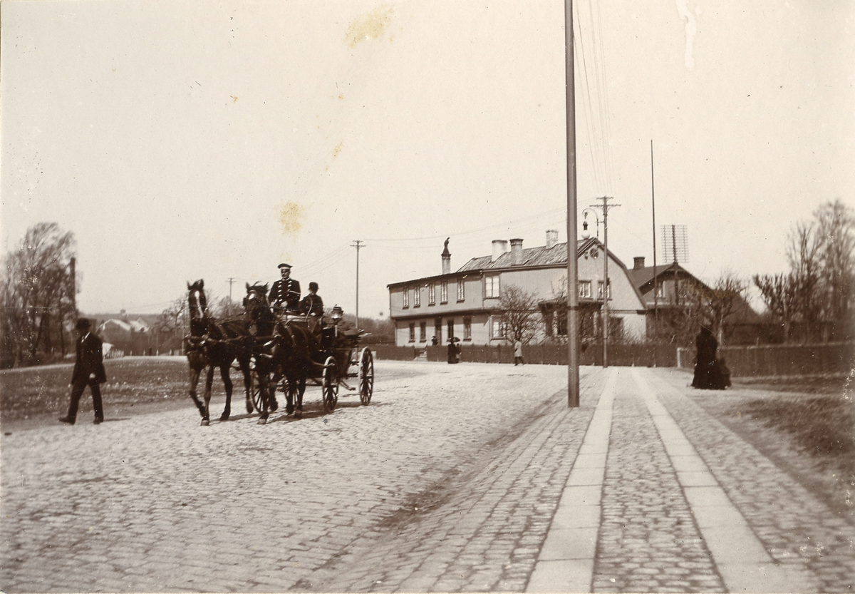 Halmstad, Strandgatan.
Kollbergs företag.