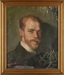 Konstnären Stefan Johansson [Målning]