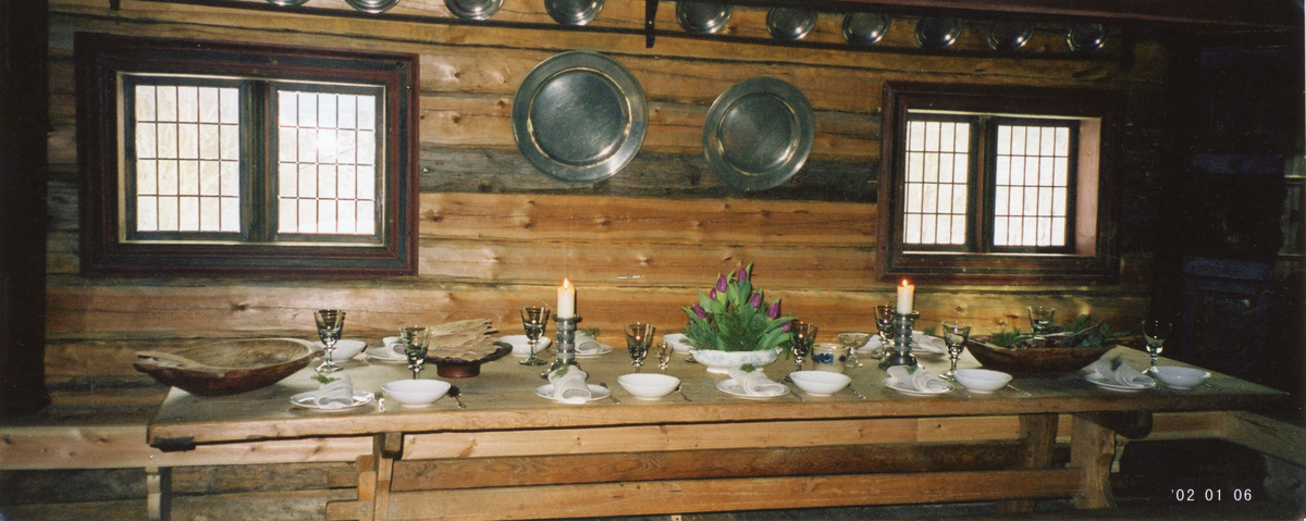 Interiør frå Åsestugo, Bø museum