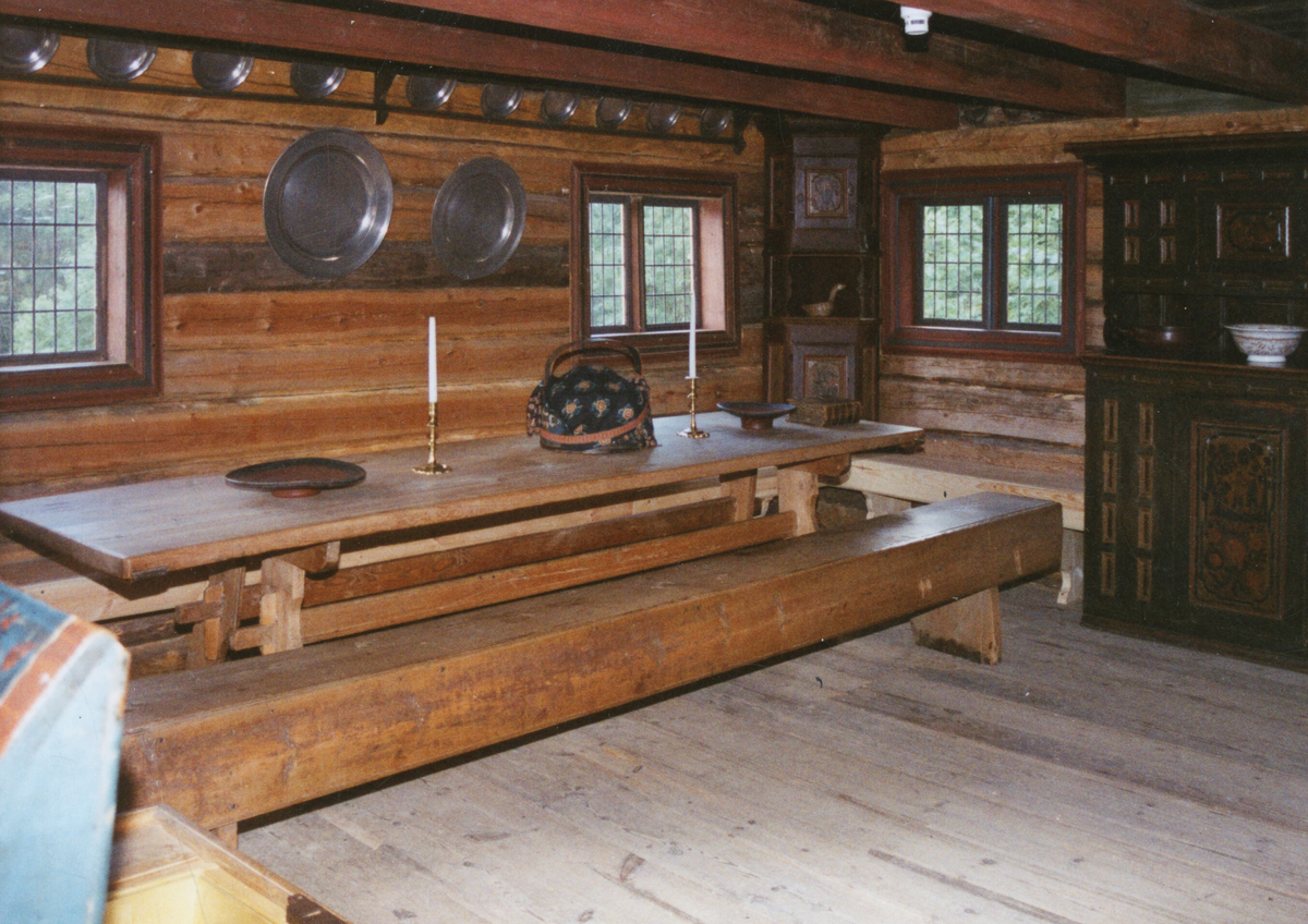 Interiør frå Åsestugo, Bø museum