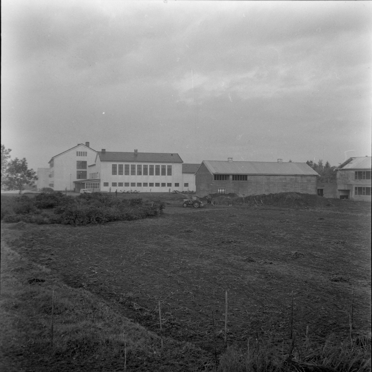 Strinda Framhaldsskole under bygging