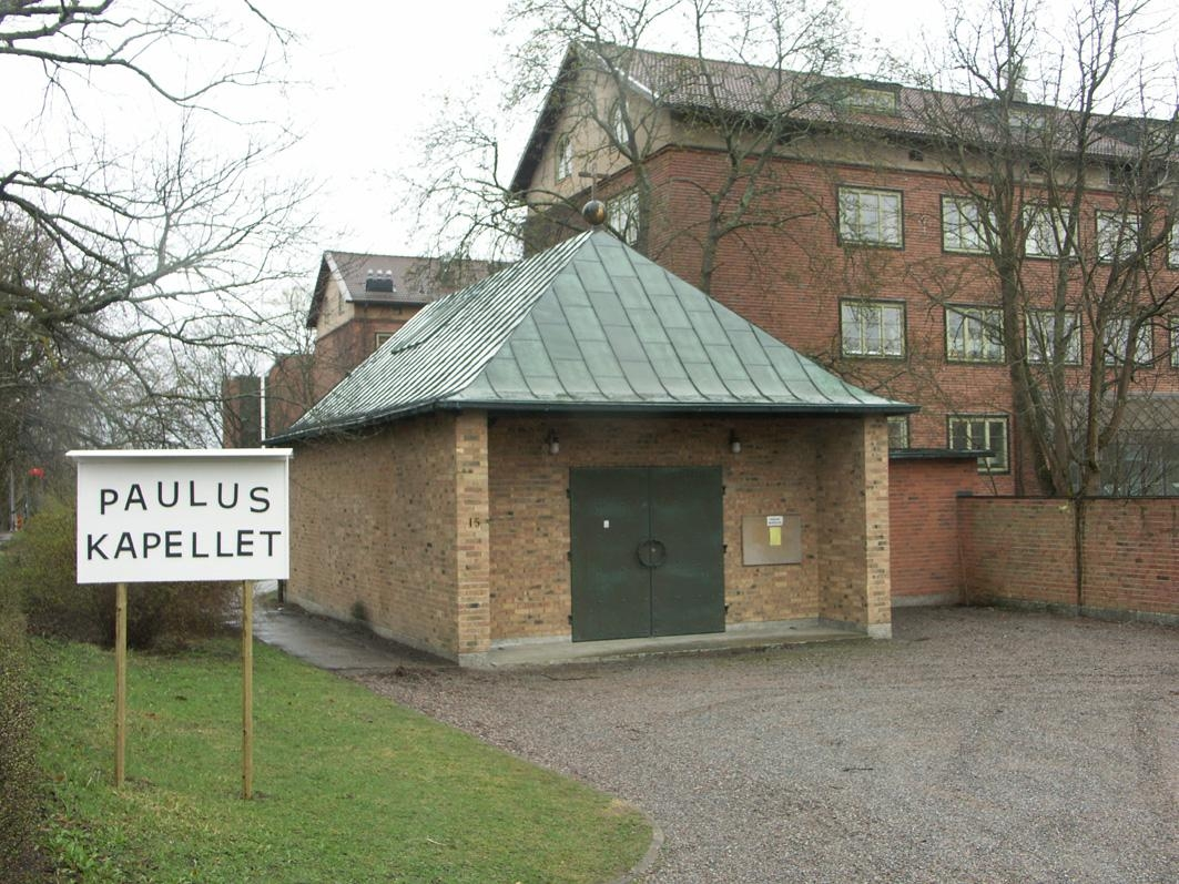 Pauluskapellet, Dag Hammarskjölds väg, Uppsala 2007