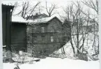 Västerås, Centrum, kv. Jakob.
Byggnad utefter Svartån. 1974.