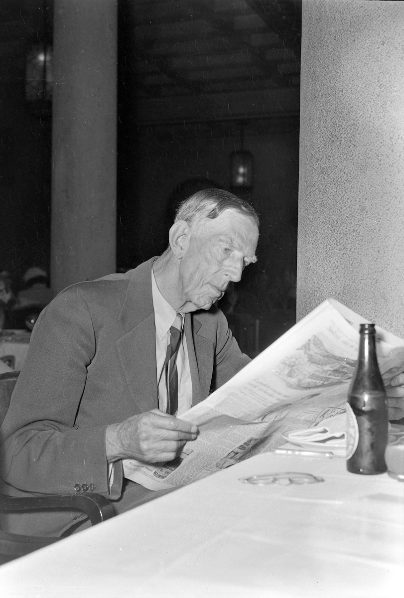 Prins Wilhelm på laksefiske i Norge