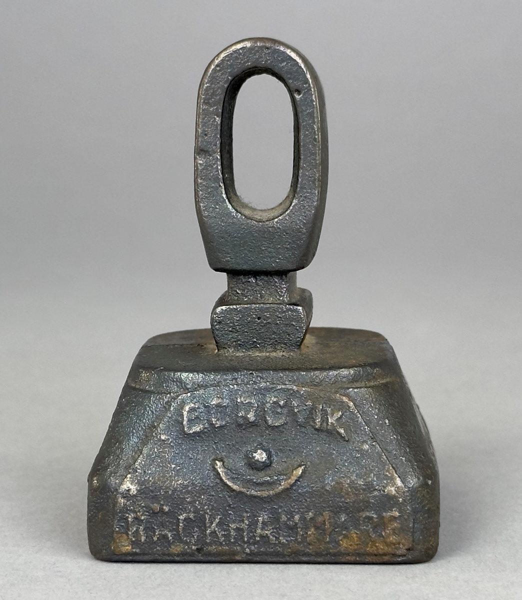 Tyngd från Borgvik Bäckhammare.