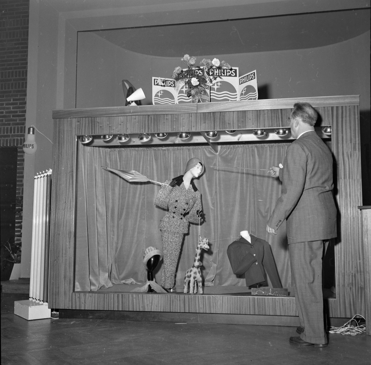 Philips demonstrasjon i Handelstandens Hus