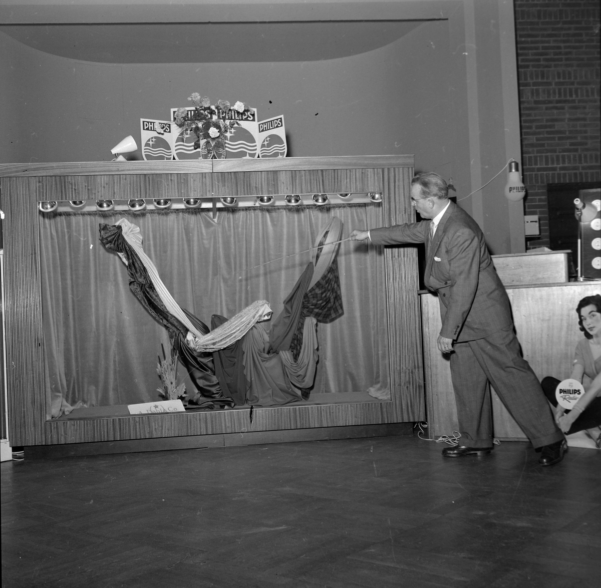 Philips demonstrasjon i Handelstandens Hus
