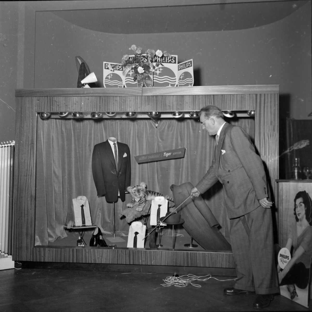 Philips demonstrasjon i Handelstandens Hus