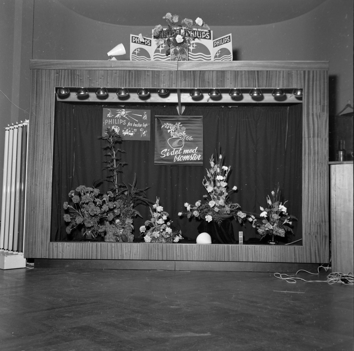 Philips demonstrasjon i Handelstandens Hus