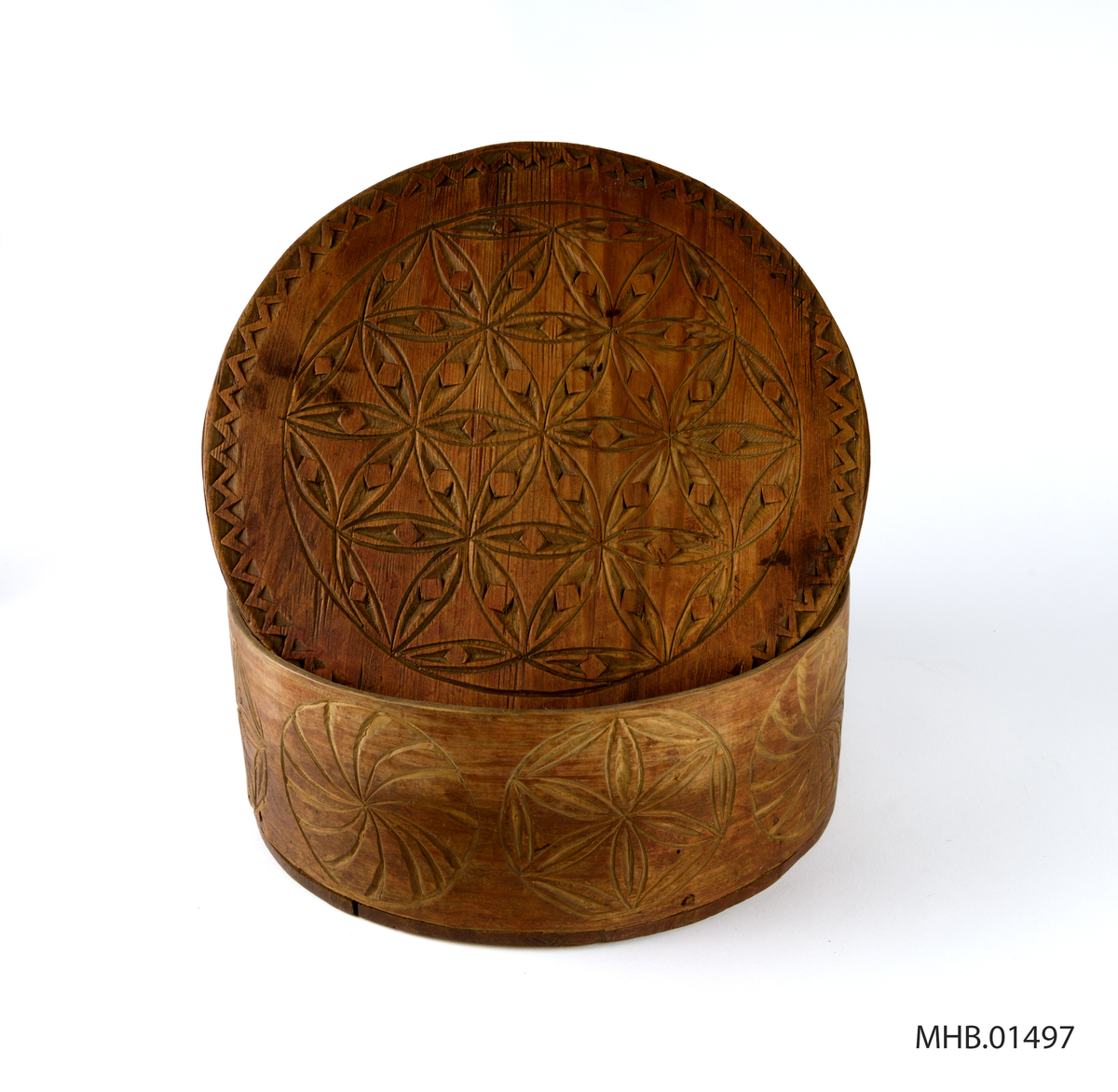 6 bladrosor, solhjul og månehjul