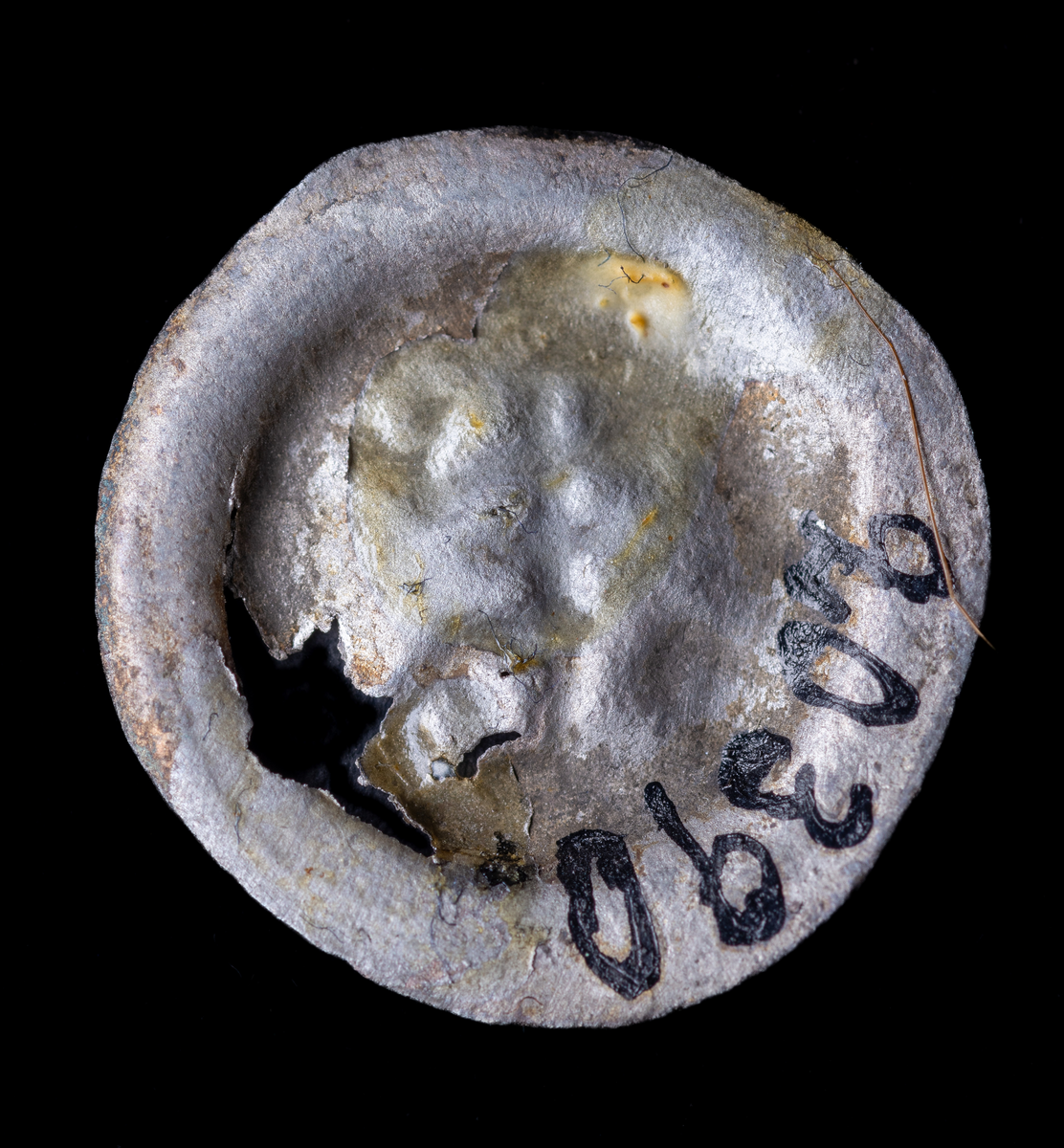 Mynt. Arkeologiskt föremål.