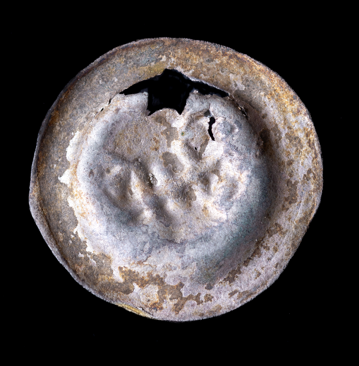 Mynt. Arkeologiskt föremål.