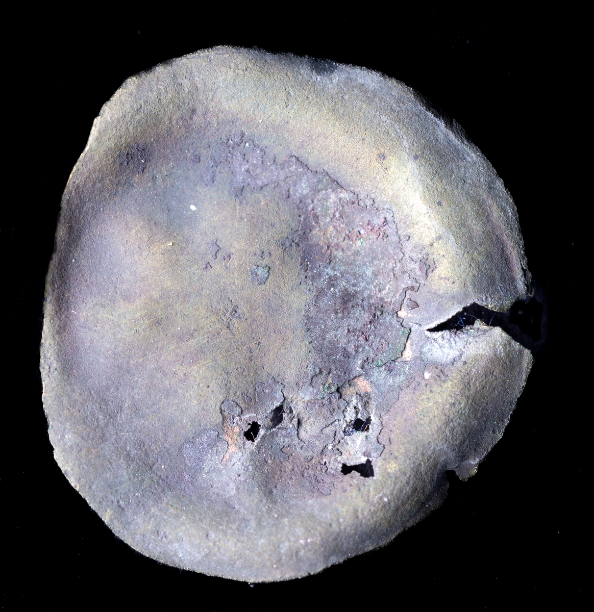 Mynt. Arkeologiskt föremål.