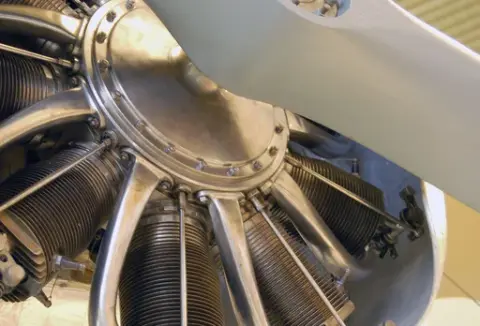 Tidiga flygmotorer i museets samlingar