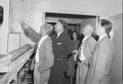 Amerikanska professor Lawrence besök på Gustaf Werners insti