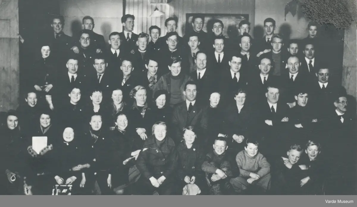 Esperantokurs på losjen i Vardø, 1938