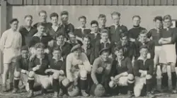 Vardø AIL på fotballbesøk på Jakobsnes i 1936.