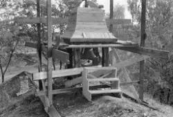 Hamar, Domkirkeodden, Løkenstabburet (antatt fra 1778), Flyt