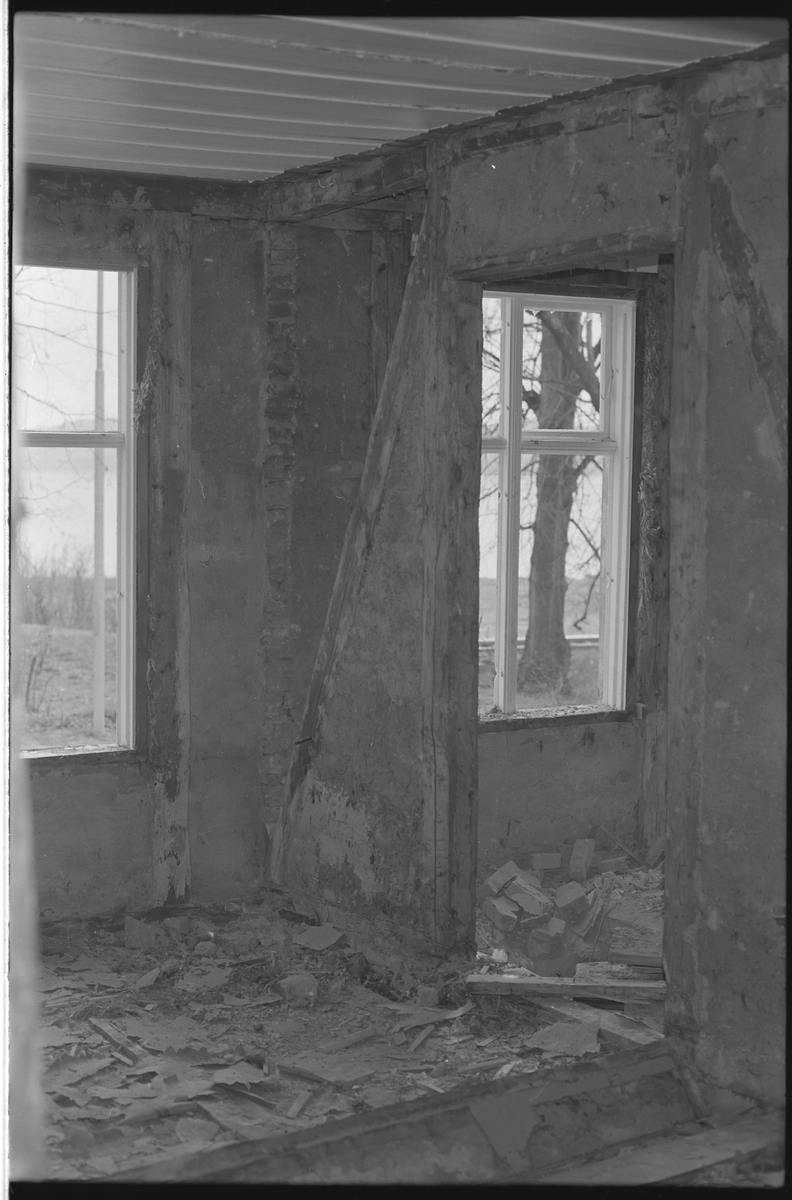 Hamar, Skappels gate 17, bygård rives, interiør, 