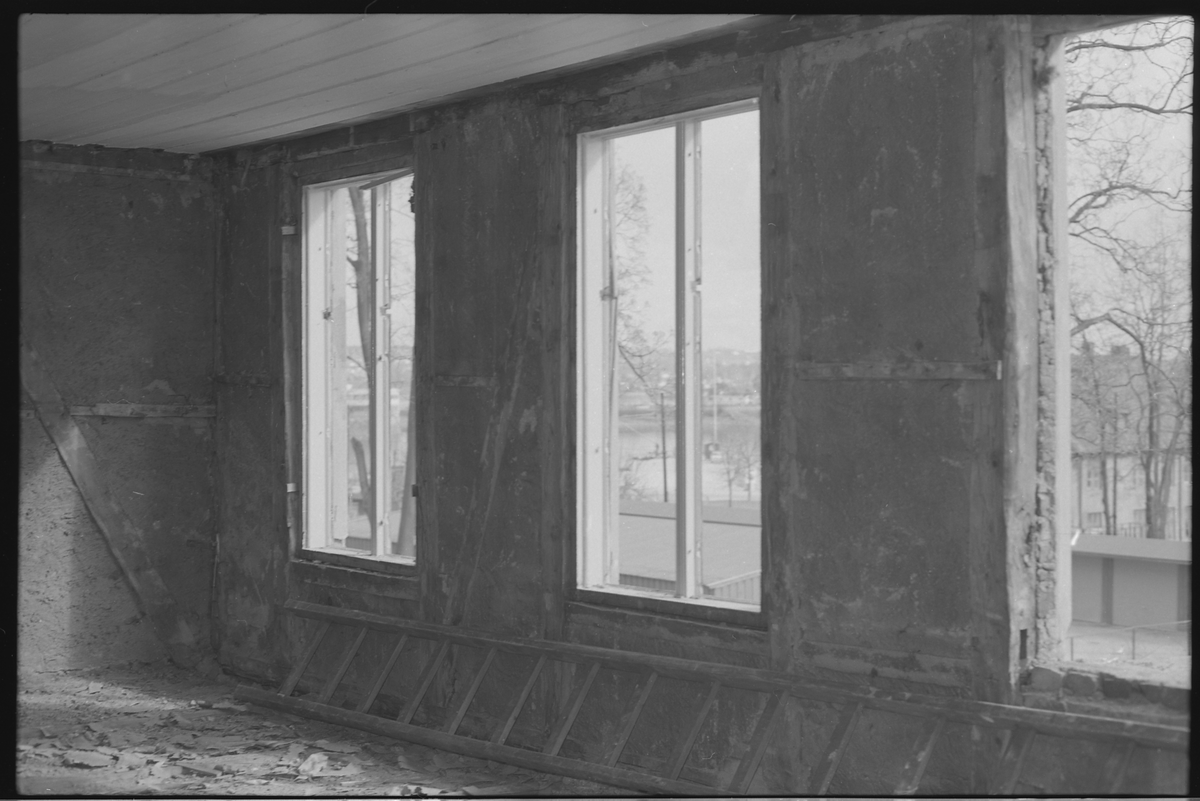 Hamar, Skappels gate 17, bygård rives, interiør, 