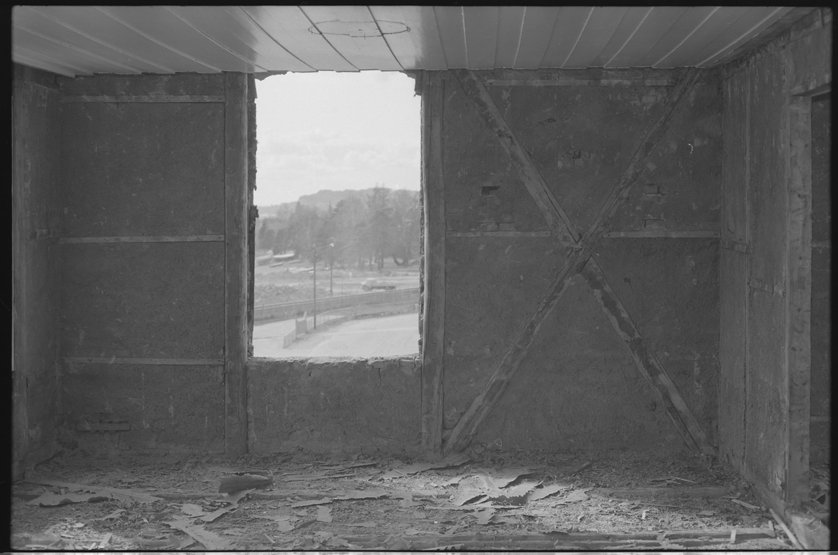 Hamar, Skappels gate 17, bygård rives, interiør, 