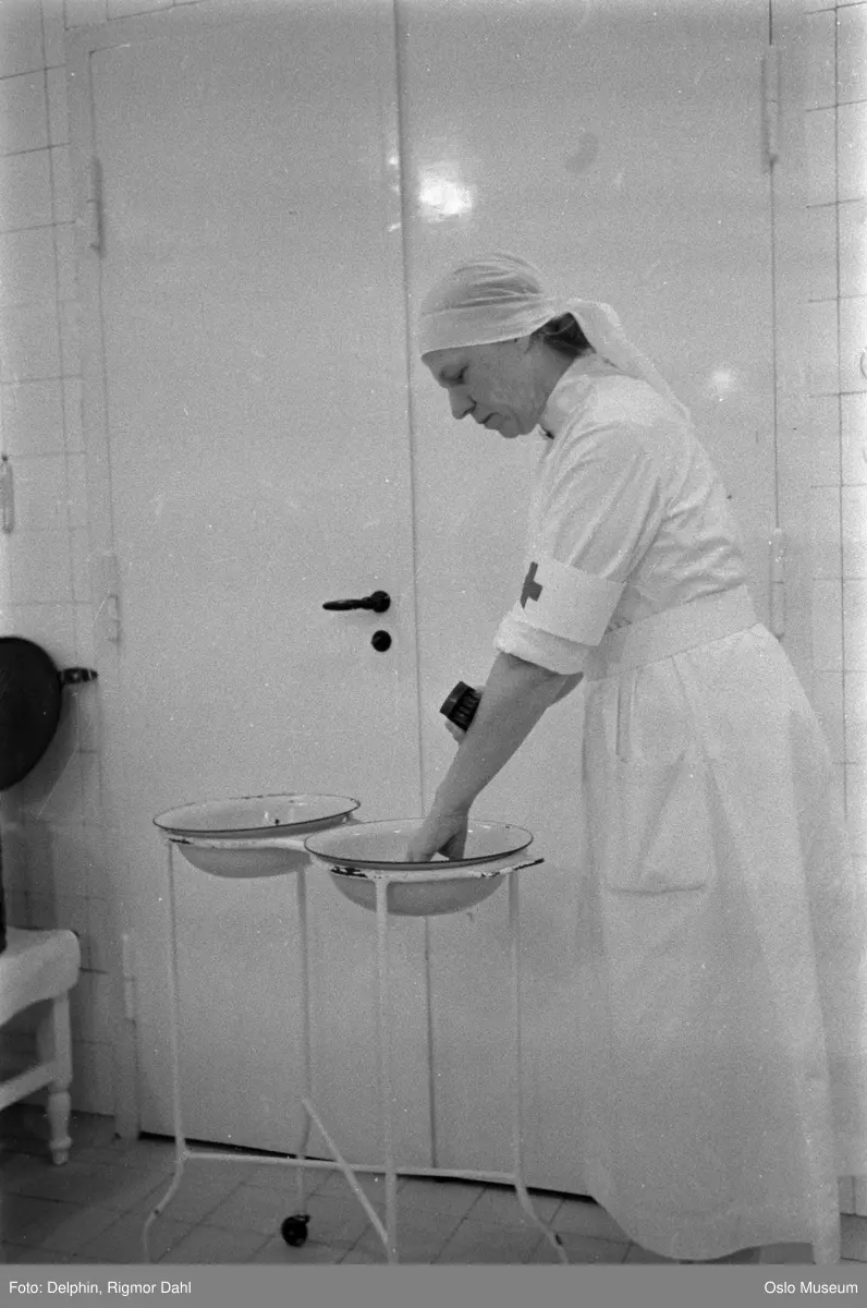 Røde Kors Klinikk, interiør, operasjonsstue