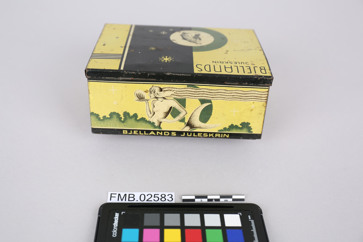 Emballasje av metall, BJELLANDS JULESKRIN.