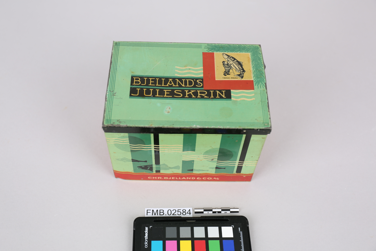 Emballasje av metall, BJELLAND'S JULESKRIN.
