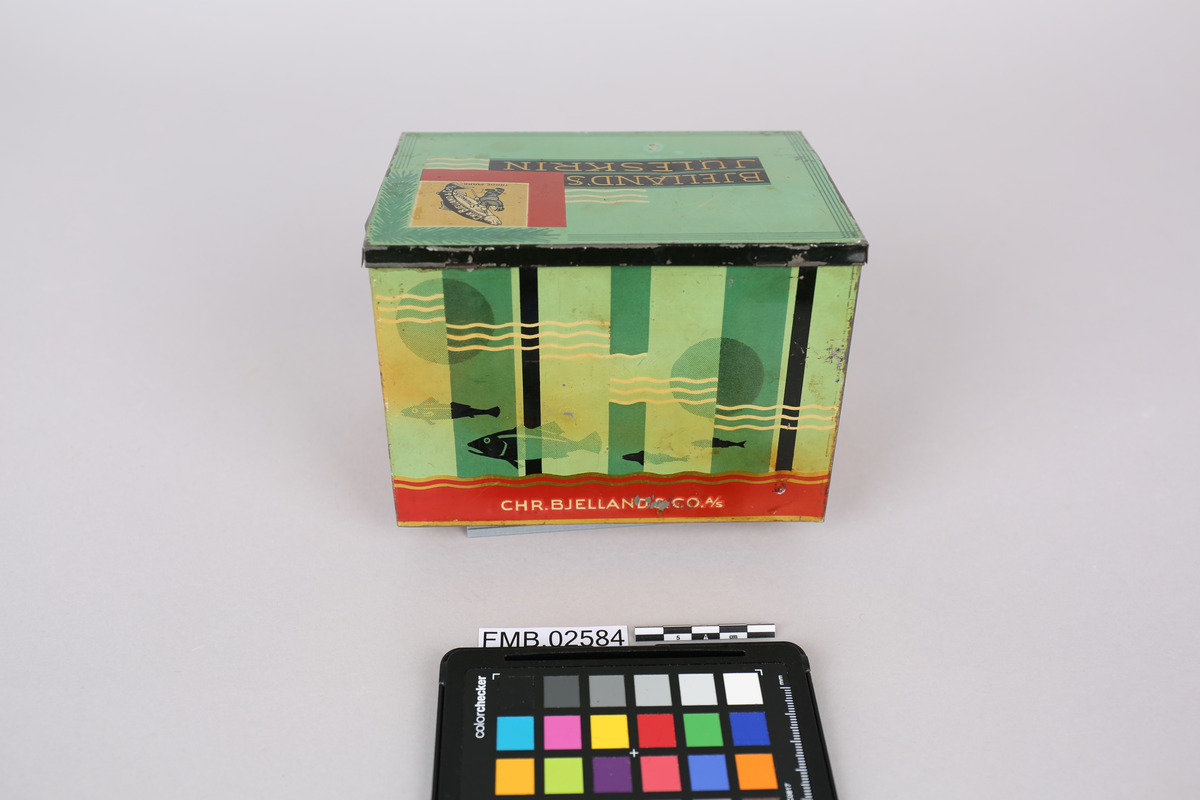 Emballasje av metall, BJELLAND'S JULESKRIN.