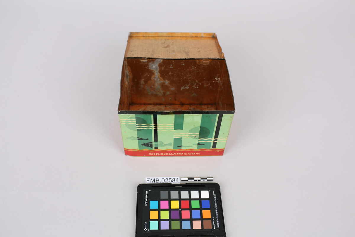 Emballasje av metall, BJELLAND'S JULESKRIN.