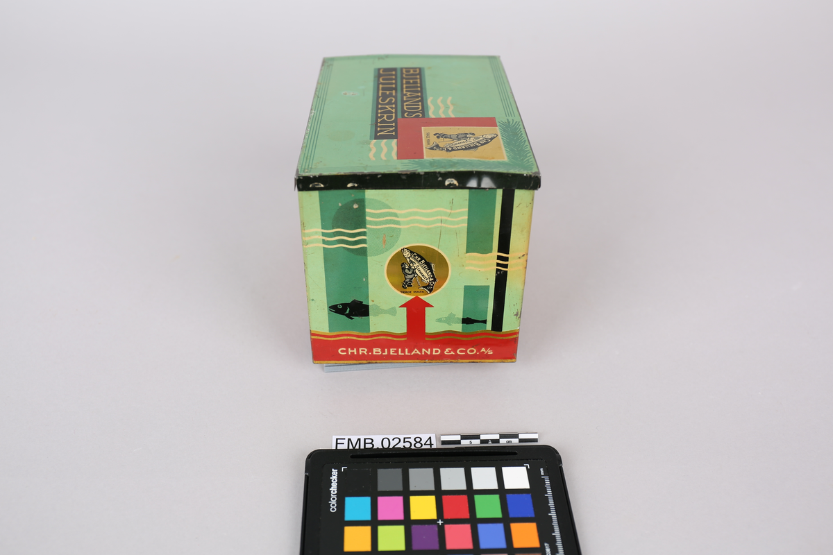 Emballasje av metall, BJELLAND'S JULESKRIN.