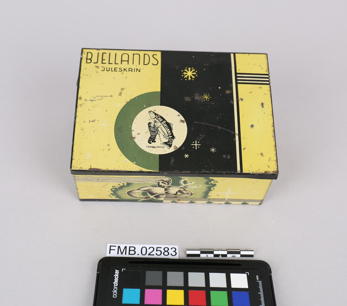 Emballasje av metall, BJELLANDS JULESKRIN.
