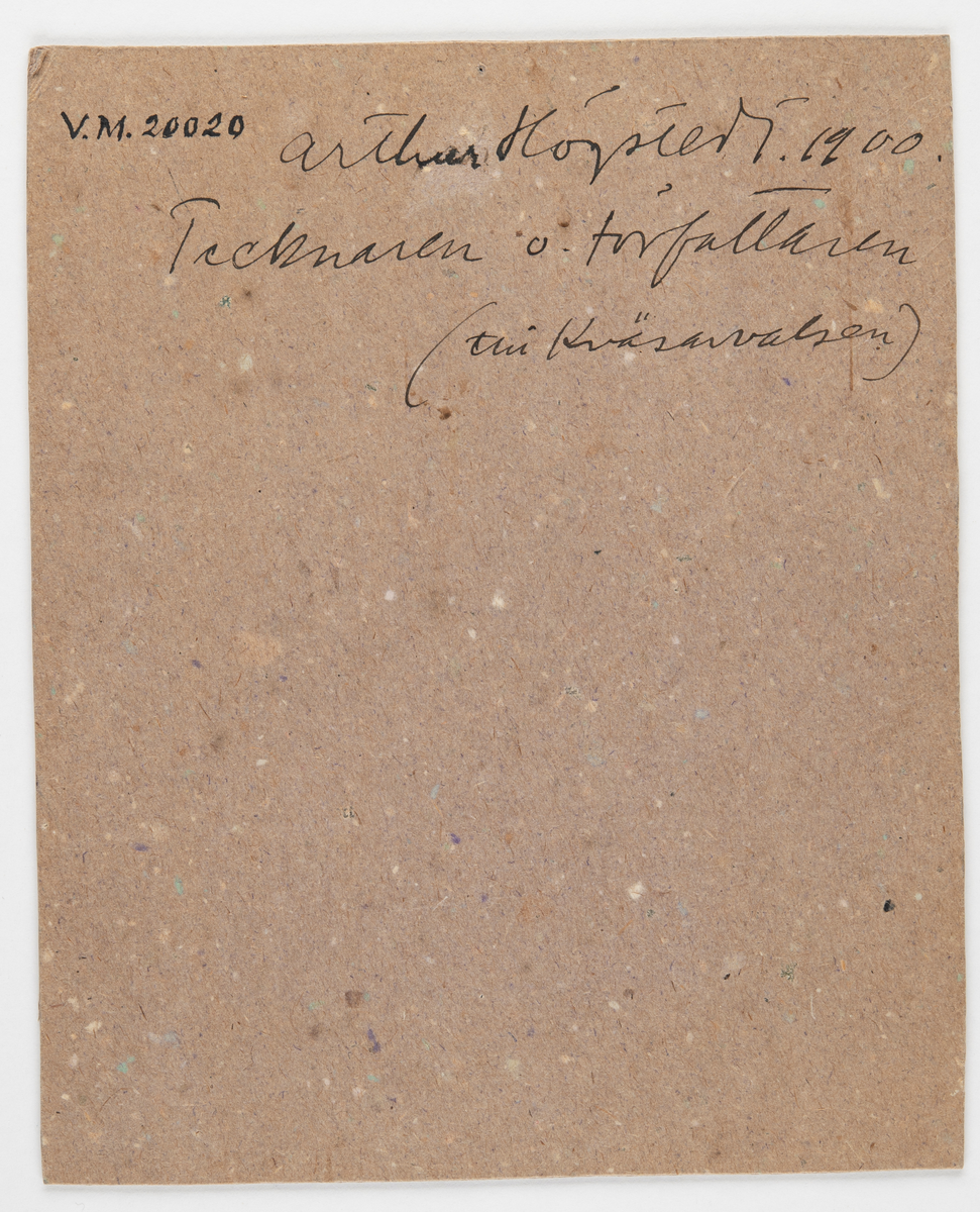 Porträtt av Artur Högstedt.